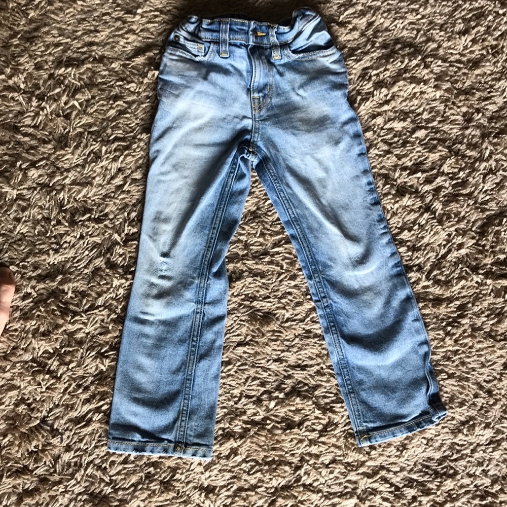 Little Boys Cat&Jack Distressed Straight Leg Jeans